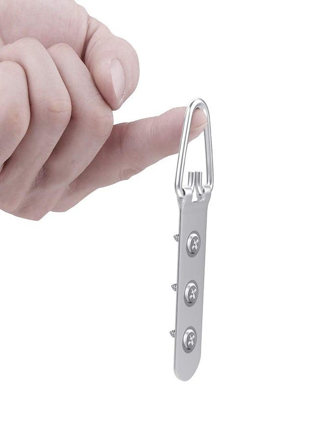 Furhua Heavy Duty Large Strap Hanger 3 Hole D-Ring Hanger with Screws for Hanging Clock Paintings Artwork Picture Frame Hook Photos-30 Pack - Image 4